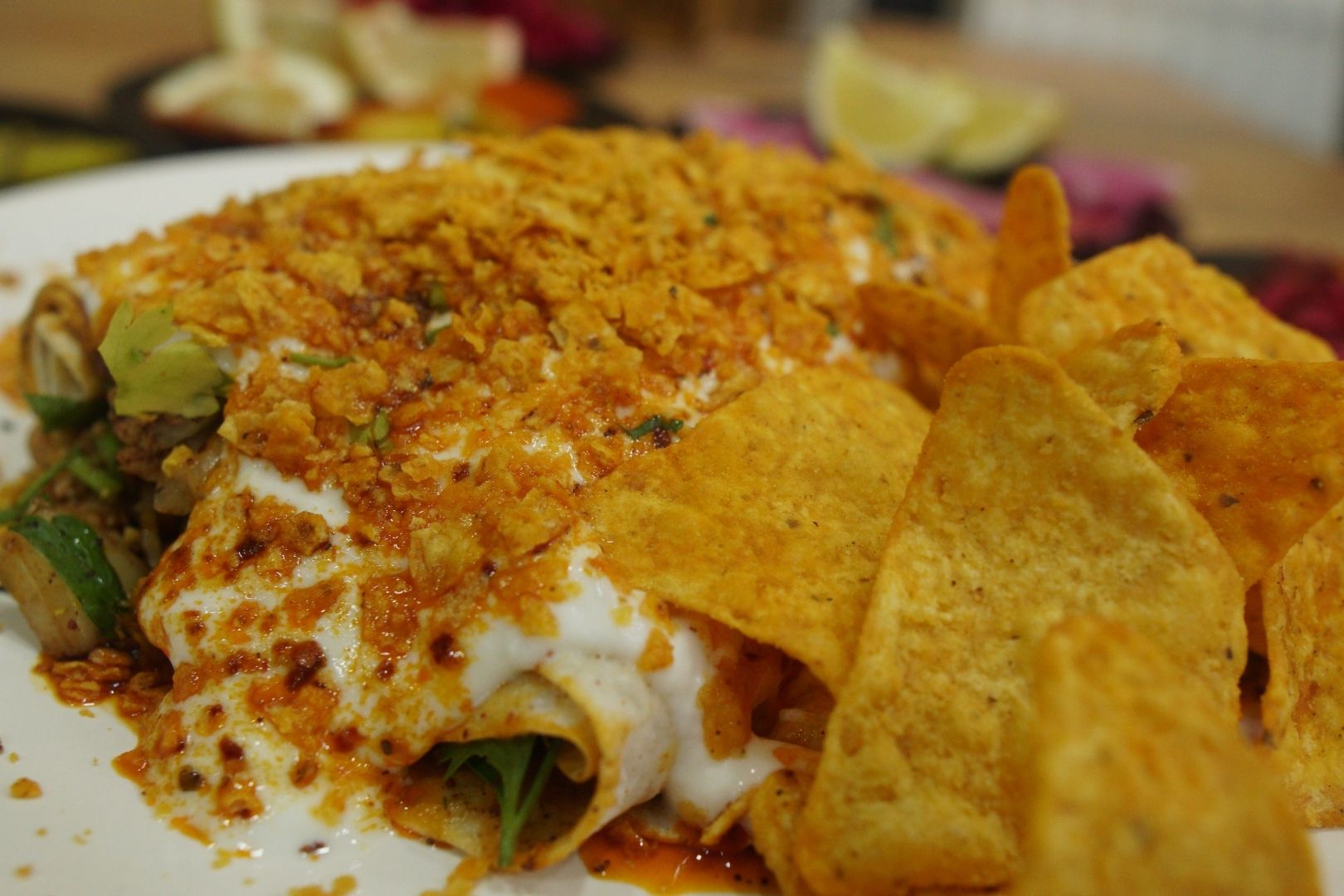 Doritoslu Yoğurtlu Et Tantuni