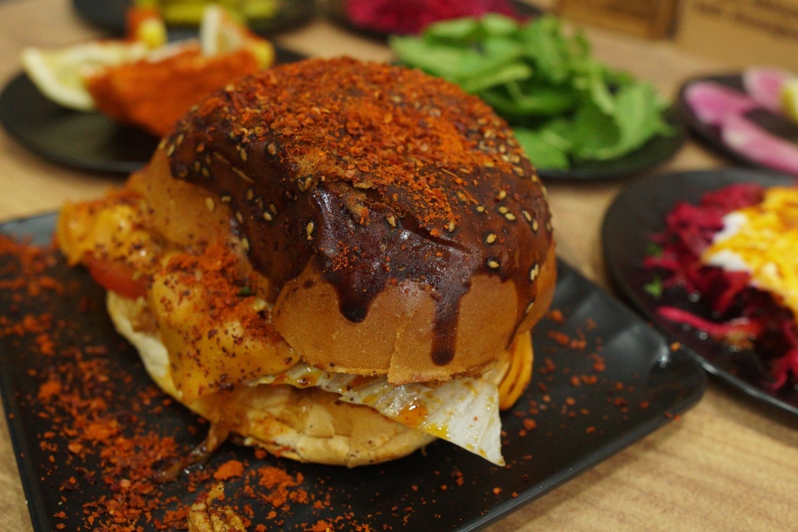 Tavuklu Tanburger